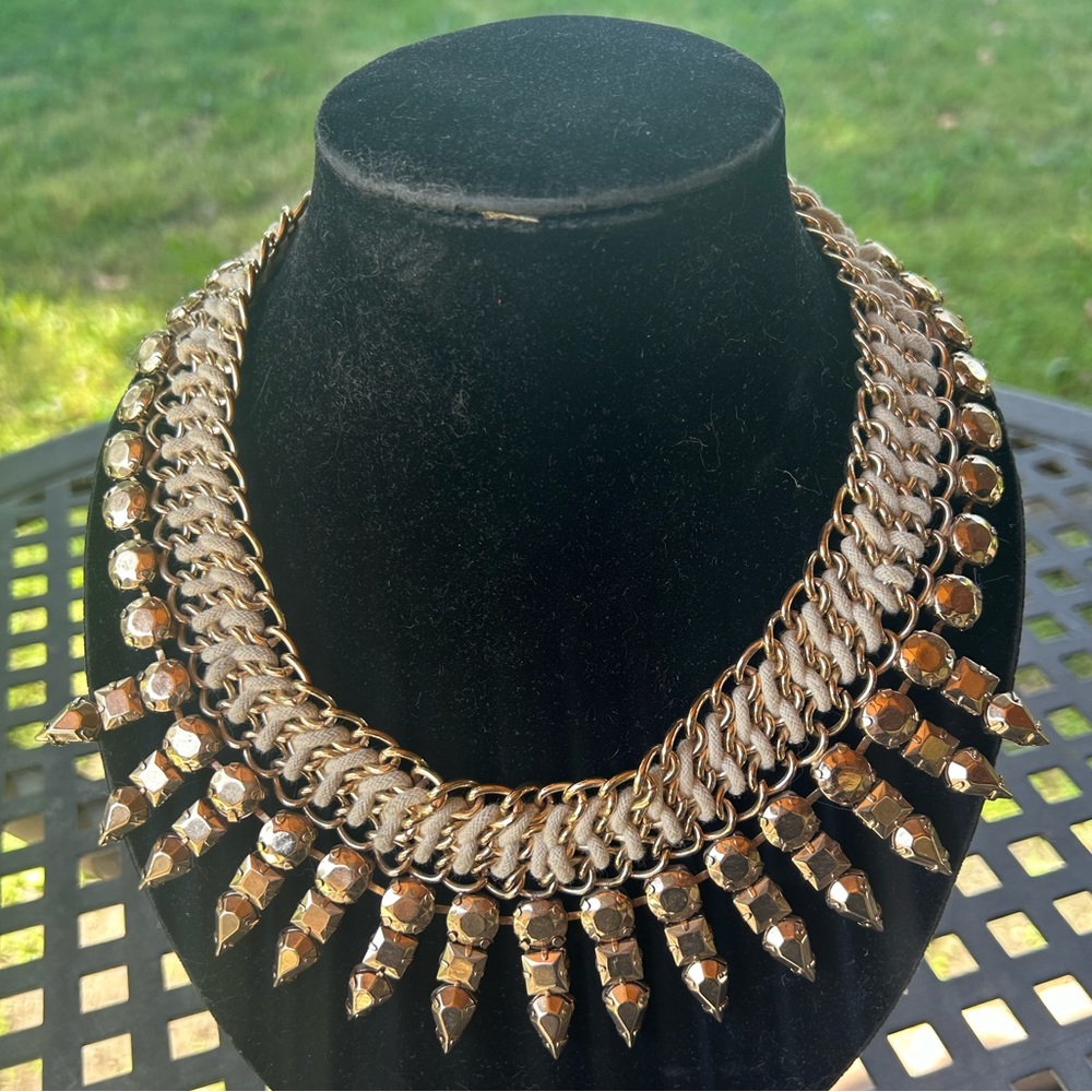 Gold Tribal Necklace